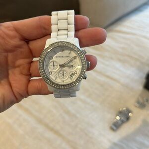 Michael Kors MK5188 White Ceramic Watch